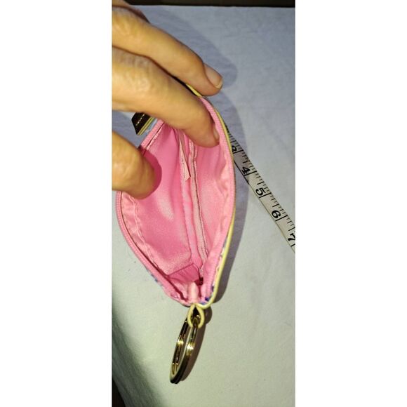 Lilly Pulitizer Floral Keychain ID Change Pouch - Picture 3 of 3